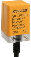 QN-1705-E2 NPN常闭 方形接近开关